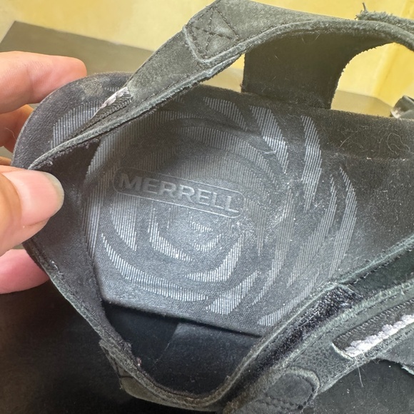 Merrell Sandals Womens Size 8 Black Performance Footwear Strappy Comfort - Picture 7 of 7